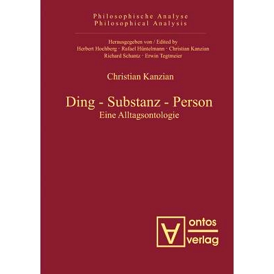 预订 Ding – Substanz – Person: Eine Alltagsontologie: 9783110329377