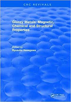 【预售】Glassy Metals: Magnetic, Chemical and Structural Properties