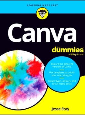 预订 Canva for Dummies Canva达人迷: 9781394285600