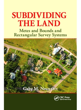 预订 Subdividing the Land: Metes and Bounds and Rectangular Survey Systems 细分土地：米、边界与矩形测量系统: 97803678648