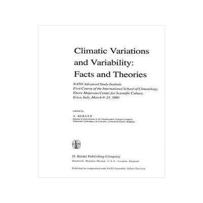 预订 Climatic Variations and Variability: Facts and Theories
