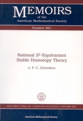 【预售】Rational \(S^1\)-Equivariant Stable Homotopy Theory