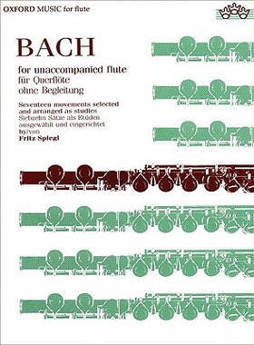 【预订】Bach for Unaccompanied Flute