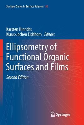 【预订】Ellipsometry of Functional Organic Surfaces and Films