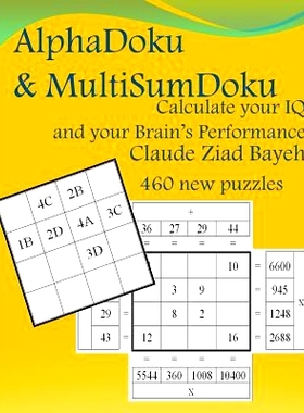 预订 AlphaDoku & MultiSumDoku: Calculate your IQ and your brain’s performance: 9781518683374