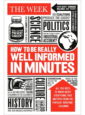 预订 How to be Really Well Informed in Minutes: 9781529103335