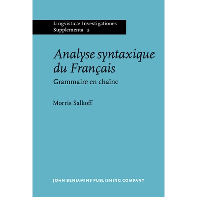 预订 Analyse syntaxique du Français-Grammaire en chaîne.: 9789027231116