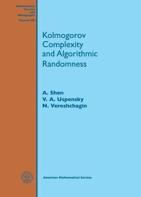 【预售】Kolmogorov Complexity and Algorithmic Randomness