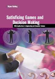 【预订】Satisficing Games and Decision Making
