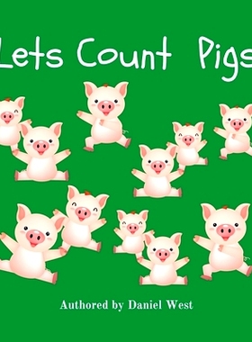 预订 Lets Count Pigs: A fun picture learning counting book for 2-5 year olds: 9798362491932