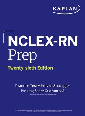 预订 Nclex-RN Prep, Twenty-Sixth Edition (2025): Includes 1 Full Length Practice Test + Proven Strategies: 9781506296128