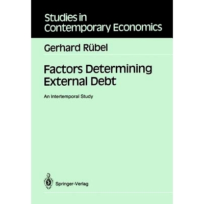 预订 Factors Determining External Debt: An Intertemporal Study: 9783540505044
