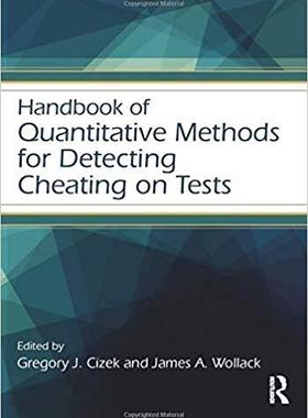 【预售】Handbook of Quantitative Methods for Detecting Cheating on Tests