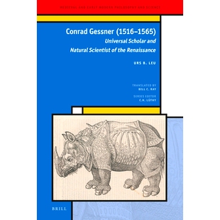 Natural Conrad Scholar 预订 Scientist Renaissance 1516–1565 the Gessner 康拉德·格斯纳 Universal and