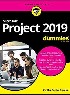 【预售】Microsoft Project 2019 For Dummies