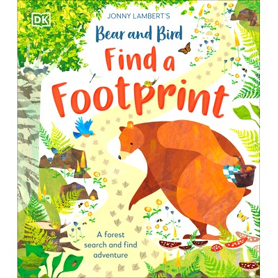 预订 Jonny Lambert’s Bear and Bird: Find a Footprint: A Woodland Search and Find Adventure: 9780744085815