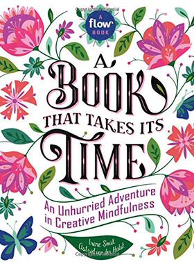 英文原版 Flow杂志 慢生活 创意正念手帐纸作 A Book That Takes Its Time:An Unhurried Adventure in Creative Mindfulness