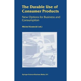 Use 9781441950352 Consumption Options The Durable for Consumer and 预订 Products Business New