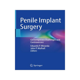 [预订]Penile Implant Surgery 9783030823627