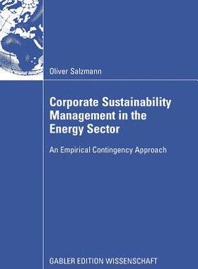 【预订】Corporate Sustainability Management in the Energy Sector