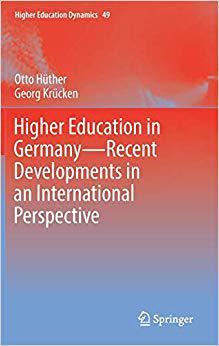 【预售】Higher Education in Germany—Recent Developments in an International Perspective