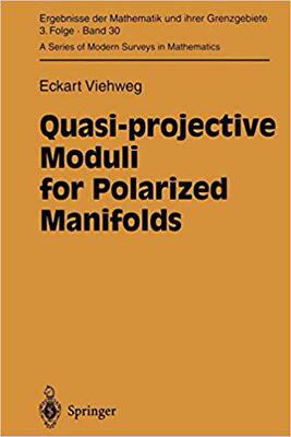 预售 Quasi-projective Moduli for Polarized Manifolds