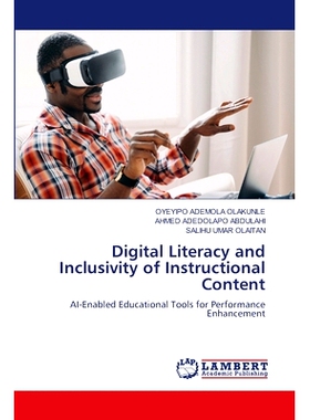 预订 Digital Literacy and Inclusivity of Instructional Content: 9786208010454