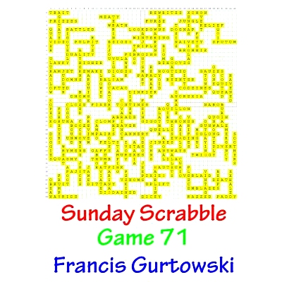 预订 Sunday Scrabble Game 71: 9781540846310