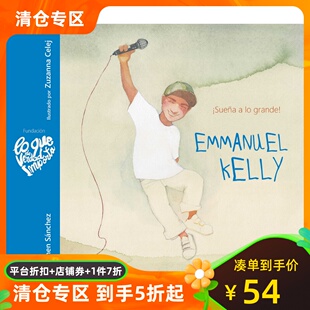 伊曼纽尔·凯利 勇敢做梦！Zuzanna Celej 插画 精装绘本 英文原版 Emmanuel Kelly: Dream Big!