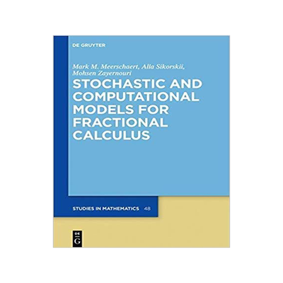 [预订]Stochastic Models for Fractional Calculus 9783110559071