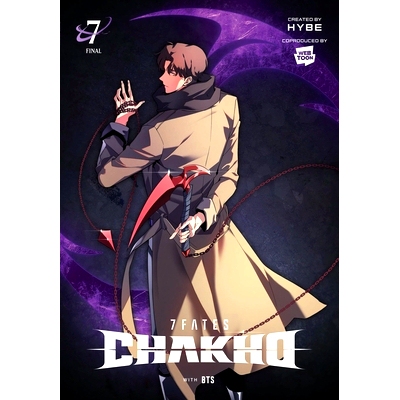 现货 7FATES CHAKHO漫画7 英文原版 韩漫 BTS防弹少年团 HYBE公司官方出品 7FATES CHAKHO Vol 7