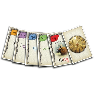 预订 Phonic Books Talisman Card Games, Boxes 1-10: Sounds of the alphabet, adjacent consonants and consonant digraphs, a