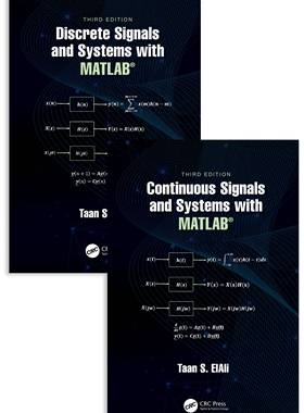 【预订】Systems and Signal Processing with MATLAB®:Two Volume Set 9780367550523