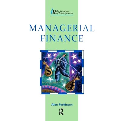 预订 Managerial Finance 财务管理: 9781138426207