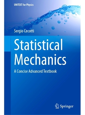 预订 Statistical Mechanics: A Concise Advanced Textbook 统计力学：简明*教材: 9783031678738
