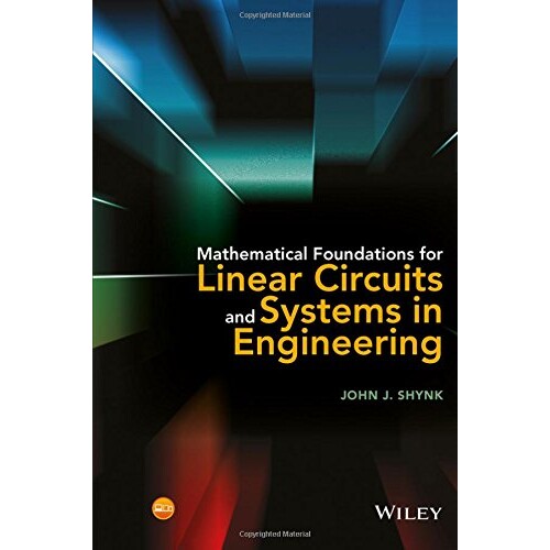 预订 Mathematical Foundations for Linear Circuits and Systems in Engineering 工程学线型电路与系统的数学基础: 97811190734