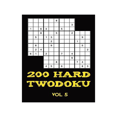 [预订]200 Hard Twodoku Vol 5: Two overlapping Sudoku, puzzle booklet, 2 puzzles per page 9781671792524