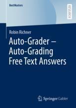 【预订】Auto-Grader - Auto-Grading Free Text Answers 9783658392024