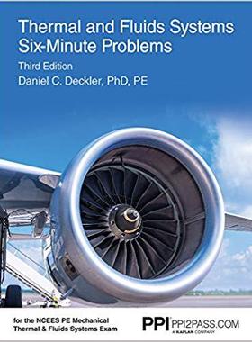 【预售】Thermal and Fluids Systems Six-Minute Problems