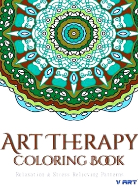 预订 Art Therapy Coloring Book: Art Therapy Coloring Books for Adults: Stress Relieving Patterns: 9781517709334