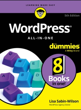 预订 Wordpress All-In-One for Dummies, 5th Edition Wordpress 一本通达人迷 第5版: 9781394225385