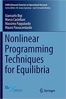 【预售】Nonlinear Programming Techniques for Equilibria