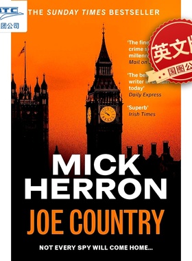 现货 流人6 间谍国度 Mick Herron 间谍小说 Gary Oldman电视剧原著 英文原版 Joe Country Slough House Thriller 6