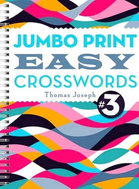 预订 Jumbo Print Easy Crosswords #3: 9781454917939