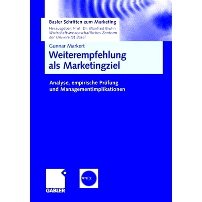 Analyse, empirische Prüfung und Managem