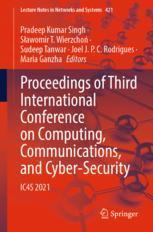 【预订】Proceedings of Third International Conference on Computing, Communic 9789811911415