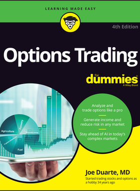 现货 Options Trading For Dummies, 4Th Edition 9781119828303
