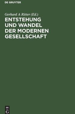 【预订】Entstehung und Wandel der modernen Gesellschaft 9783110063806