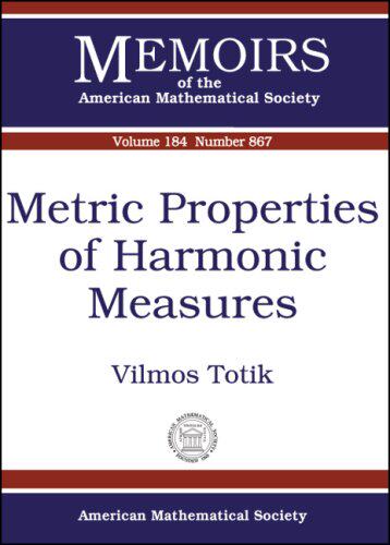 【预售】Metric Properties of Harmonic Measures