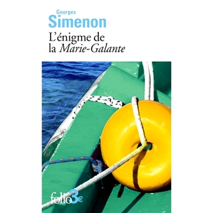 加兰特之谜 L'énigme de la Marie-Galante 乔治西默农 Georges Simenon 法语原版 侦探短篇小说